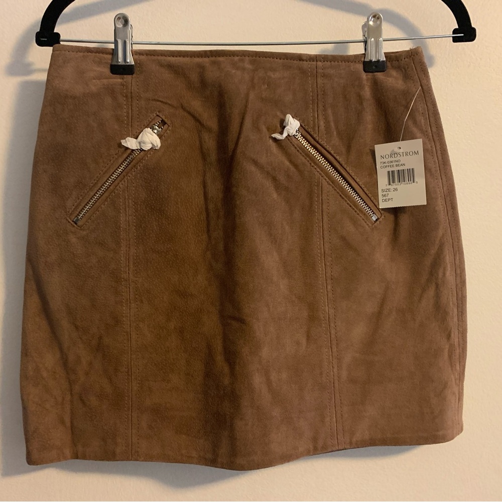 NWT Suede Skirt BlankNYC